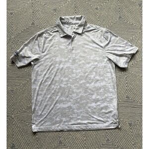 Walter Hagen Folds of Honor Polo - Gray/White Digital Camo - Large - Polyester/S